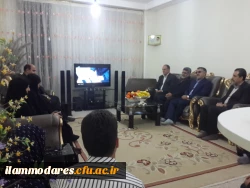 بازدید از خانواده ی ایثارگران