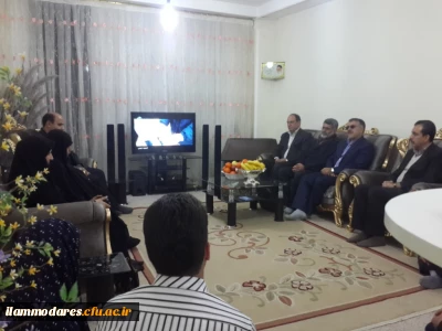 دیدار صمیمانه ی مدیر کل امور ایثارگران وجانبازان دانشگاه فرهنگیان با خانواده دو تن از همکاران جانباز وایثارگر پردیس شهید مدرس و امام جعفر صادق (ع)