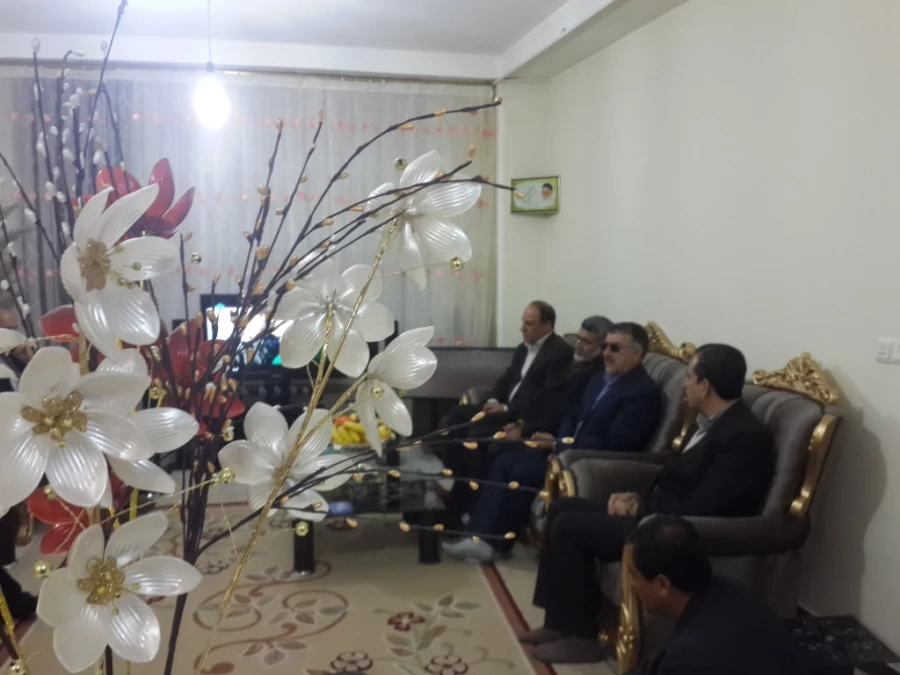 بازدید از خانواده ی ایثارگران