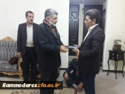 بازدید از خانواده ی ایثارگران