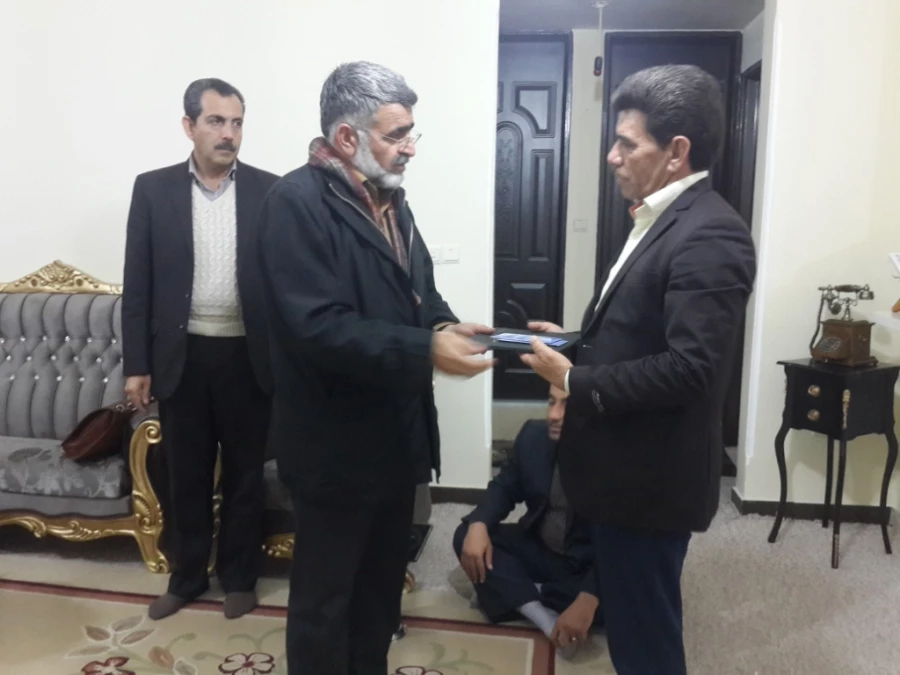 بازدید از خانواده ی ایثارگران