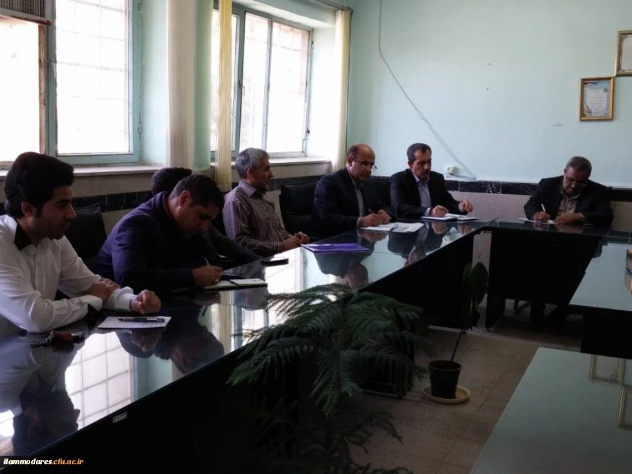 حضور نماینده ی استان در پرددیس های استان