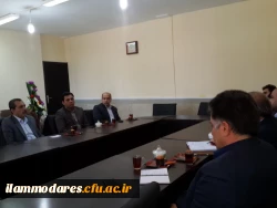 حضور مدیر عامل بانک ملت در مدیریت پردیس های استان