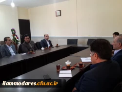 حضور مدیر عامل بانک ملت در مدیریت پردیس های استان