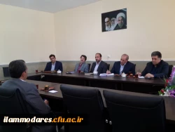 حضور مدیر عامل بانک ملت در مدیریت پردیس های استان