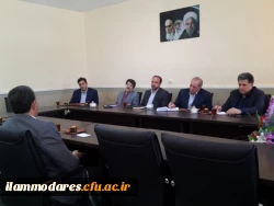 حضور مدیر عامل بانک ملت در مدیریت پردیس های استان