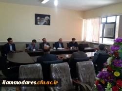 حضور مدیر عامل بانک ملت در مدیریت پردیس های استان