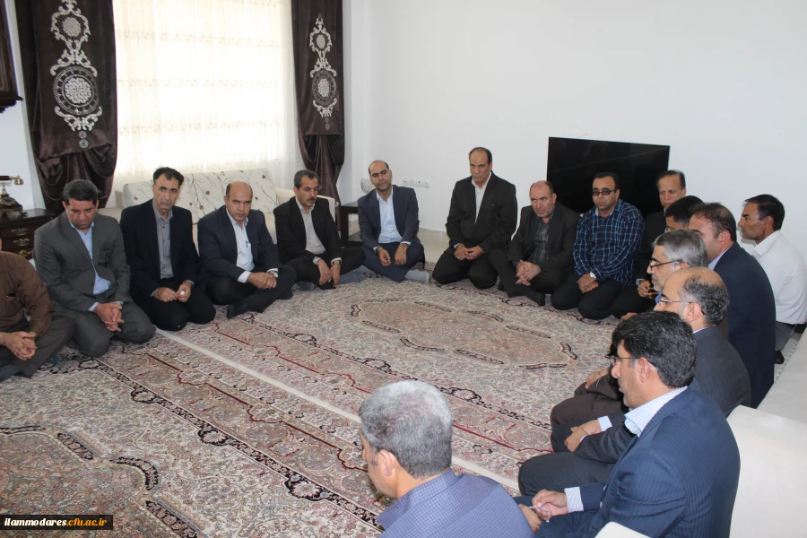 دیدار با خانواده های معطم الشهدای دانشجو معلم