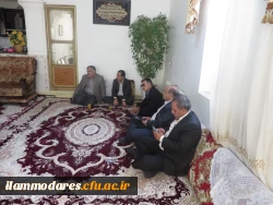 تشییع پیکرهای مطهر دو شهید دانشجو معلم دفاع مقدس در ایلام