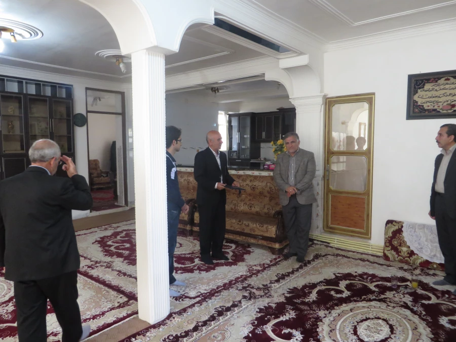 تشییع پیکرهای مطهر دو شهید دانشجو معلم دفاع مقدس در ایلام