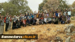 حضور دانشجو معلمان پردیس شهید مدرس ایلام در فعالیت زیست محیطی دفع آفت لورانتوس