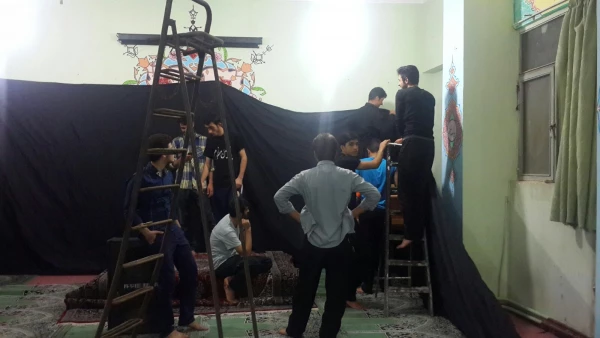 مراسم دهه ی محرم در پردیس