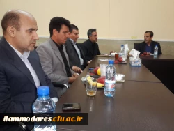 جلسه ی تودیع ومعارفه ی حراست پردیس های دانشگاه فرهنگیان استان