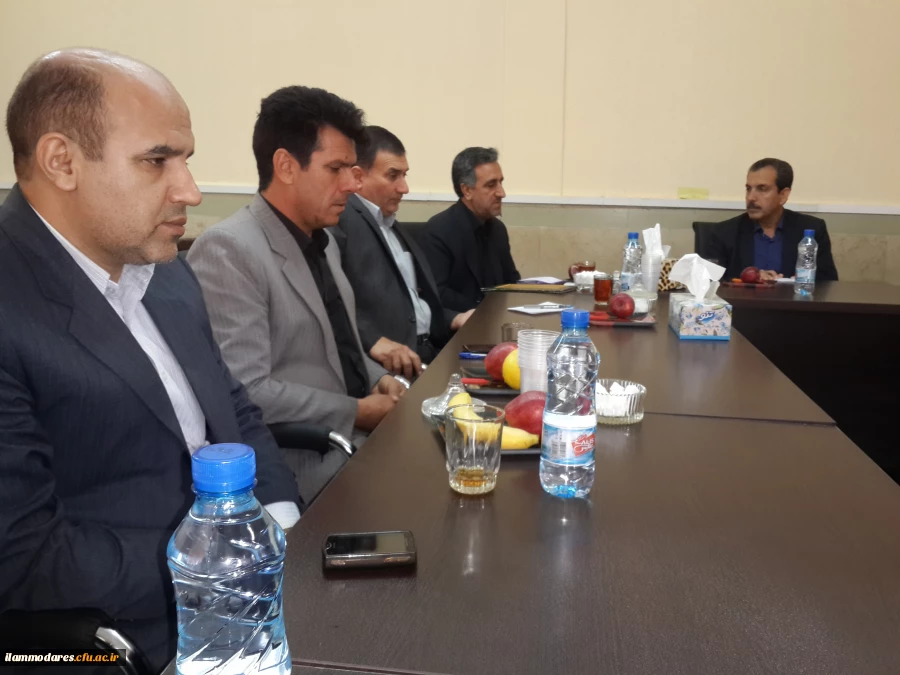 جلسه ی تودیع ومعارفه ی حراست پردیس های دانشگاه فرهنگیان استان