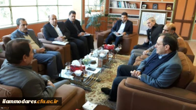 دیدار جناب آقای دکتر مهرمحمدی با استاندار ایلام