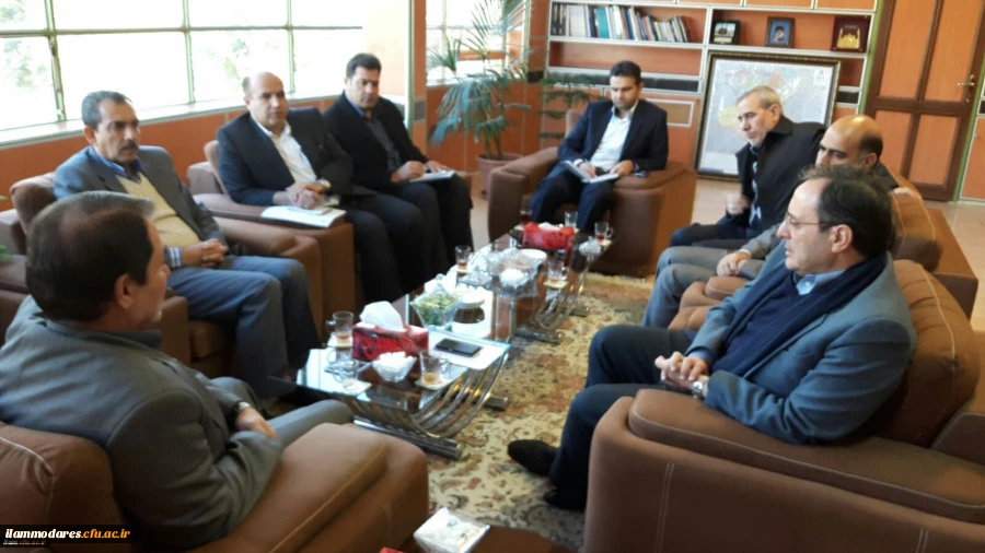 دیدار جناب آقای دکتر مهرمحمدی با استاندار ایلام 2
