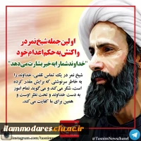 بیانیه به مناسبت شهادت شیخ نمر 2