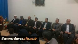 دیدار سرپرست امور دانشگاه فرهنگیان ایلام، مسؤلین و کارکنان پردیس های استان با حجت الاسلام لطفی نماینده محترم ولی فقیه استان و امام جمعه  شهرایلام 2