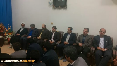 دیدار سرپرست امور دانشگاه فرهنگیان ایلام، مسؤلین و کارکنان پردیس های استان با حجت الاسلام لطفی نماینده محترم ولی فقیه استان و امام جمعه  شهرایلام