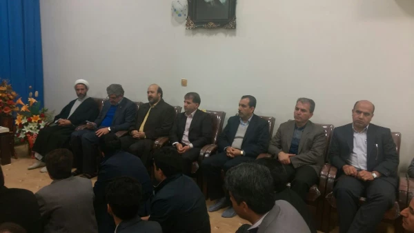 دیدار سرپرست امور دانشگاه فرهنگیان ایلام، مسؤلین و کارکنان پردیس های استان با حجت الاسلام لطفی نماینده محترم ولی فقیه استان و امام جمعه  شهرایلام 2