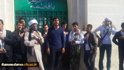 اعزام  دانشجویان  پردیس شهید مدرس ایلام به  مناطق راهیان نور   در جنوب و جنوب غرب کشور