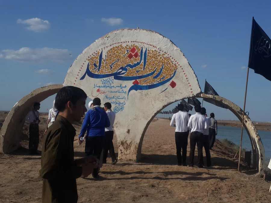 اعزام  دانشجویان  پردیس شهید مدرس ایلام به  مناطق راهیان نور   در جنوب و جنوب غرب کشوv 3