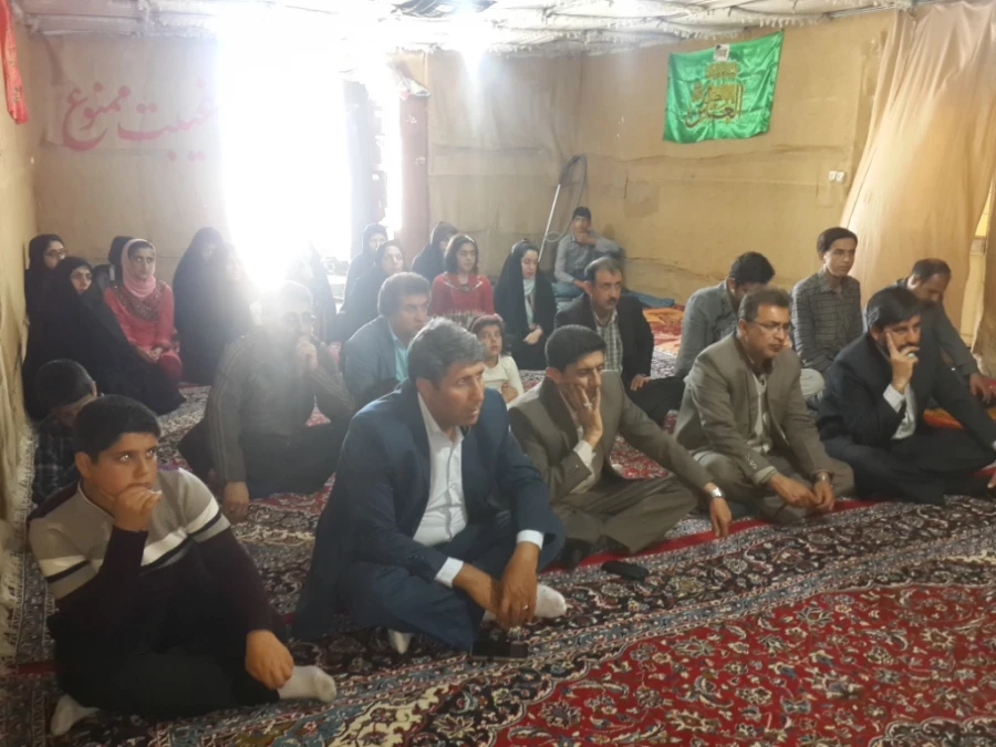 حضور تعدادی از خانواده های محترم عضو بسیج اساتید دانشگاه فرهنگیان استان در اردوی یکروزه ی راهیان نور 4