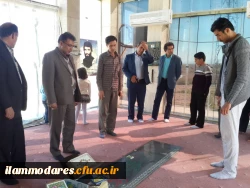 حضور تعدادی از خانواده های محترم عضو بسیج اساتید دانشگاه فرهنگیان استان در اردوی یکروزه ی راهیان نور 6