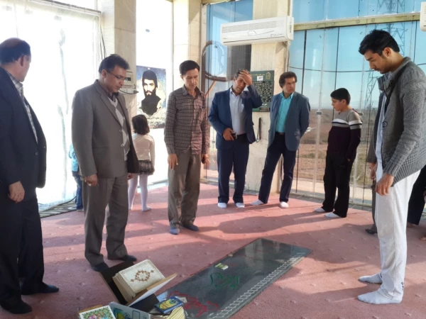 حضور تعدادی از خانواده های محترم عضو بسیج اساتید دانشگاه فرهنگیان استان در اردوی یکروزه ی راهیان نور 6