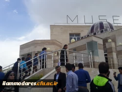 بازدید تعدادی از دانشجویان پردیس از موزه ی حیات وحش ایلام 2