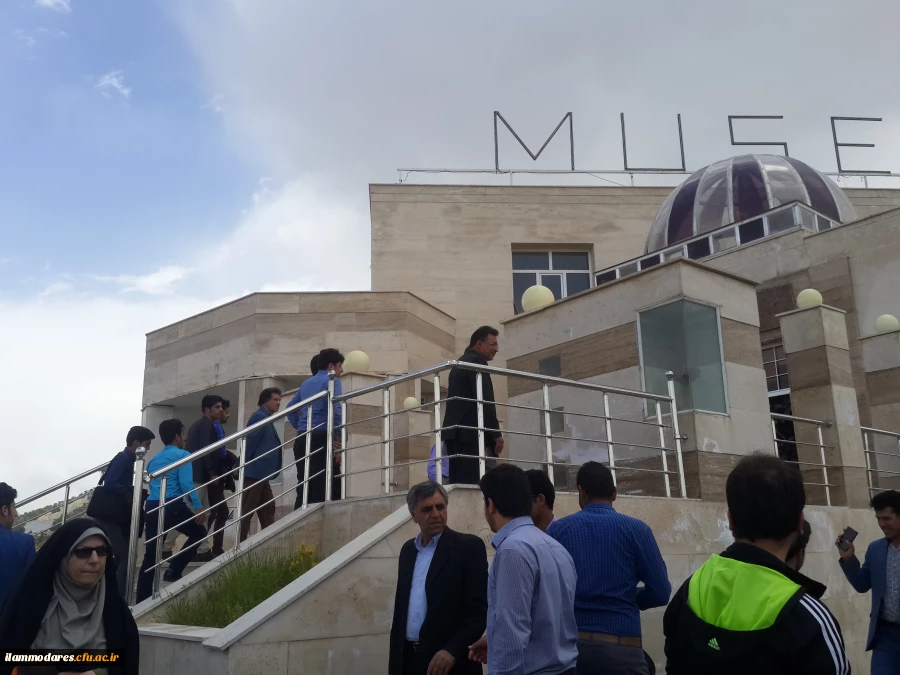 بازدید تعدادی از دانشجویان پردیس از موزه ی حیات وحش ایلام 2