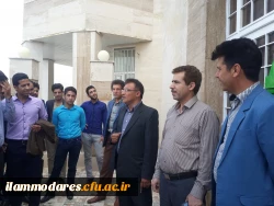 بازدید تعدادی از دانشجویان پردیس از موزه ی حیات وحش ایلام 3