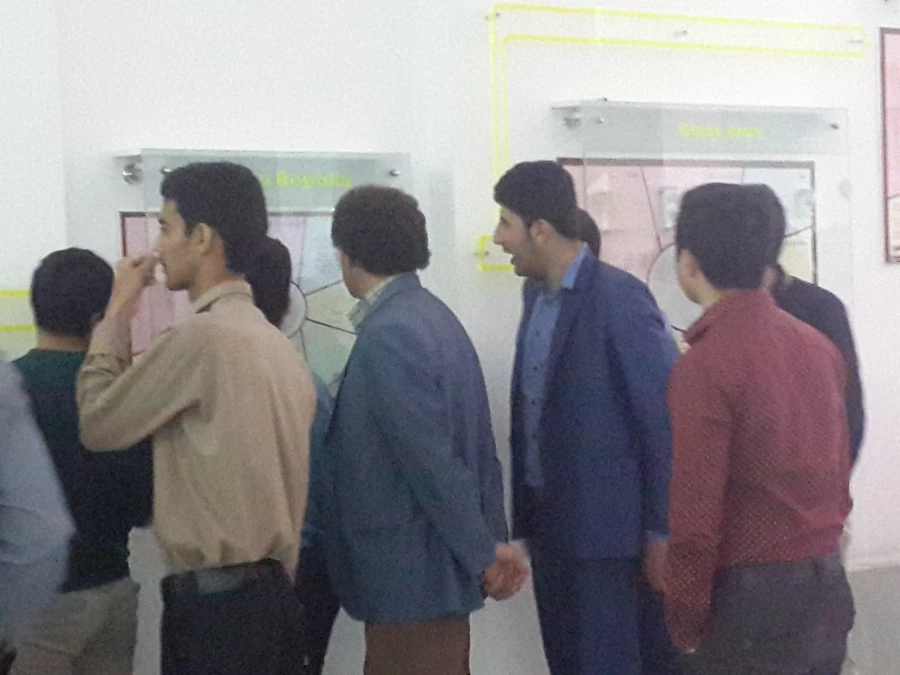 بازدید تعدادی از دانشجویان پردیس از موزه ی حیات وحش ایلام 4