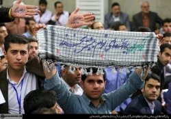 رهبر انقلاب در دیدار فرهنگیان و دانشجومعلمان