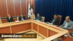 نشست هیأت امنای دانشگاه فرهنگیان استان ایلام به ریاست استاندار و حضور اعضا برگزار گردید. 3