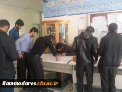 انتخابات شورای صنفی- رفاهی دانشجو معلمان دانشگاه فرهنگیان ایلام در پردیس شهید مدرس 2