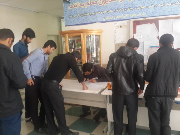 انتخابات شورای صنفی- رفاهی دانشجو معلمان دانشگاه فرهنگیان ایلام در پردیس شهید مدرس 2