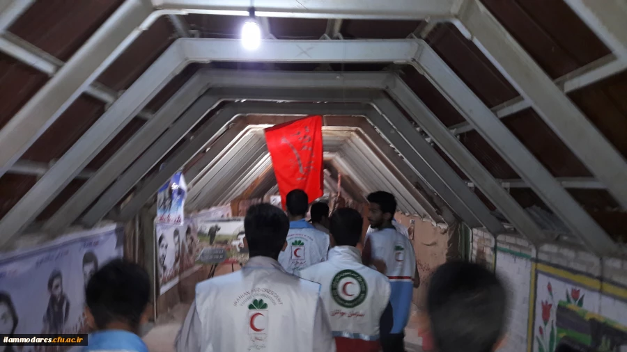 برگزاری اردوی هلال احمر 3