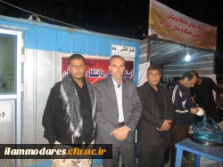 برپایی ایستگاه صلواتی اربعین حسینی در دانشگاه فرهنگیان ایلام 8