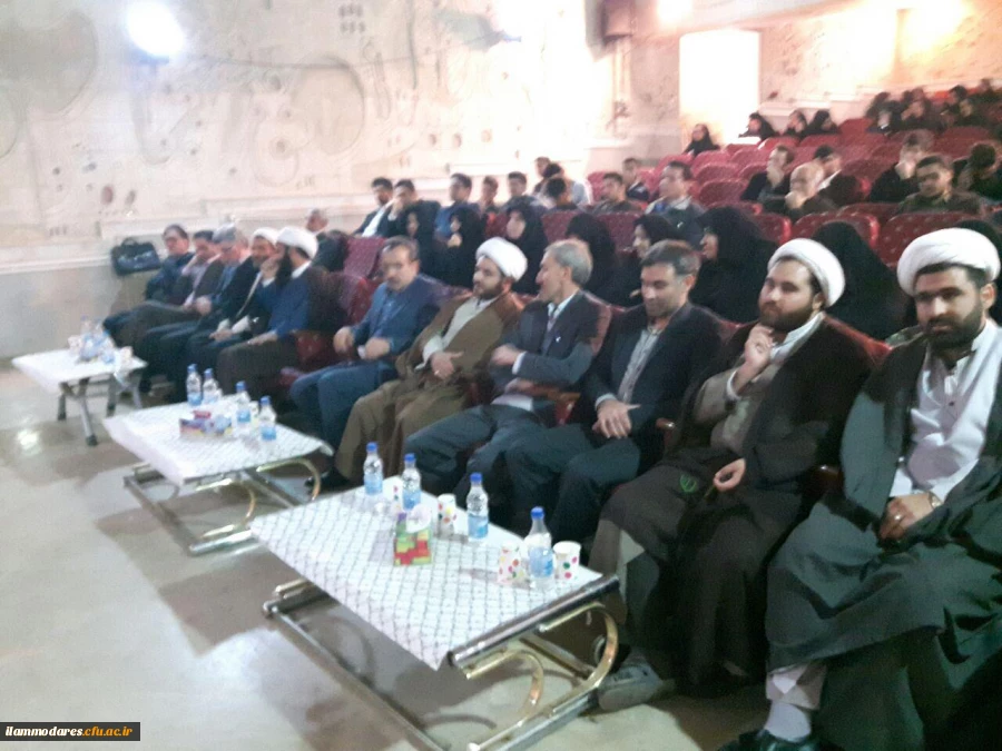 معارفه سرپرست نهاد نمایندگی مقام معظم رهبری در دانشگاه فرهنگیان استان ایلام 2