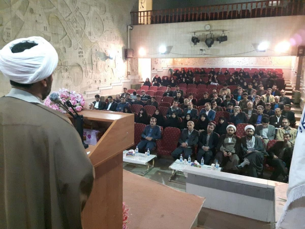 معارفه سرپرست نهاد نمایندگی مقام معظم رهبری در دانشگاه فرهنگیان استان ایلام 6