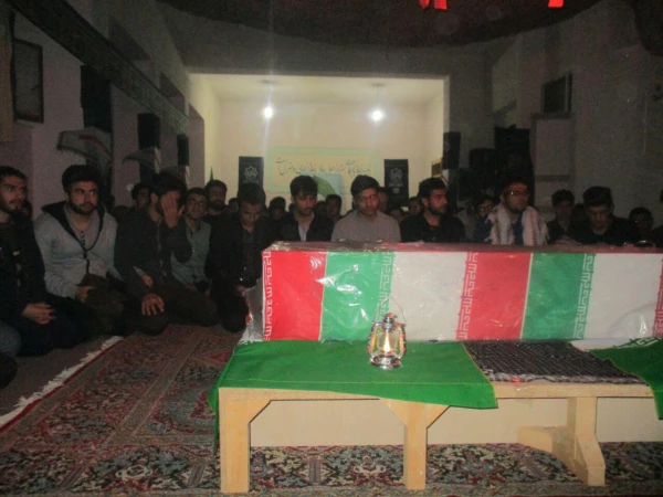 مراسم استقبال از شهید گمنام در  پردیس شهید مدرس دانشگاه  فرهنگیان استان ایلام  5