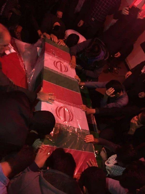 مراسم استقبال از شهید گمنام در  پردیس شهید مدرس دانشگاه  فرهنگیان استان ایلام  7