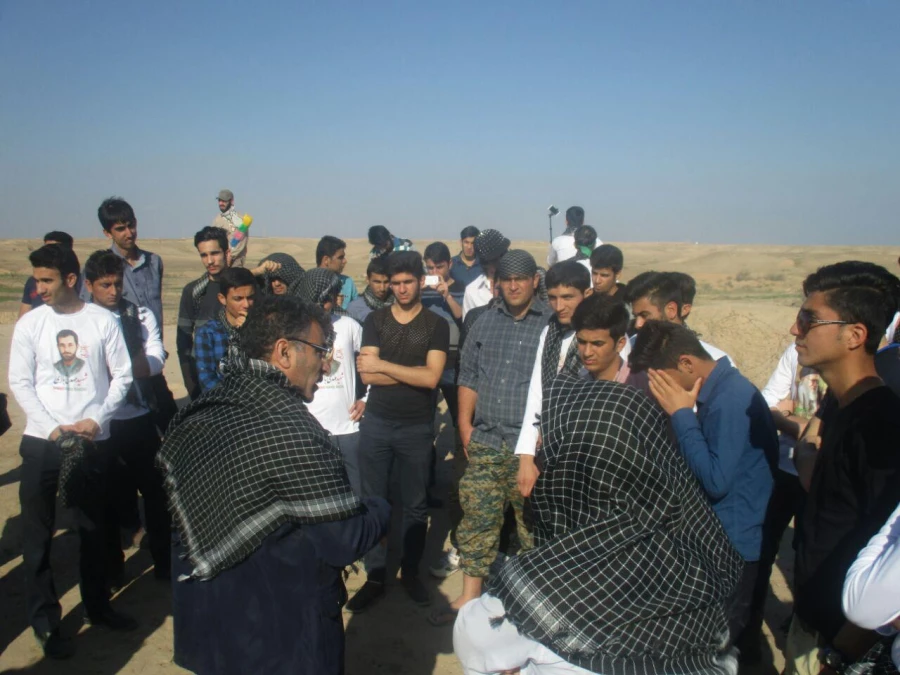 اعزام دانشجویان پردیس شهید مدرس ایلام به مناطق راهیان نور در جنوب و جنوب غرب کشور 5