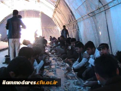 اعزام دانشجویان پردیس شهید مدرس ایلام به مناطق راهیان نور در جنوب و جنوب غرب کشور 6