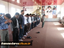 اعزام دانشجویان پردیس شهید مدرس ایلام به مناطق راهیان نور در جنوب و جنوب غرب کشور 7