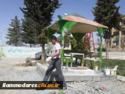 فضا سازی محوطه ی پردیس به روایت تصویر 3