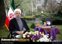 پیام نوروزی رئیس جمهور به مناسبت آغاز سال 1396  2