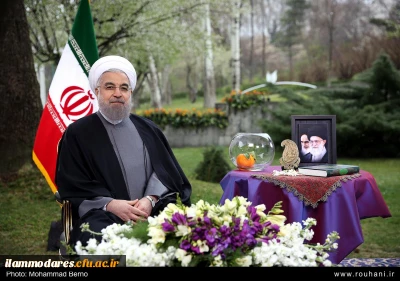 پیام نوروزی رئیس جمهور به مناسبت آغاز سال 1396