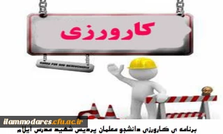 برنامه کارورزی